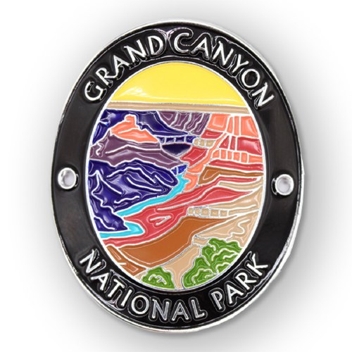 Grand Canyon National Park Walking Stick Medallion Shop Americas